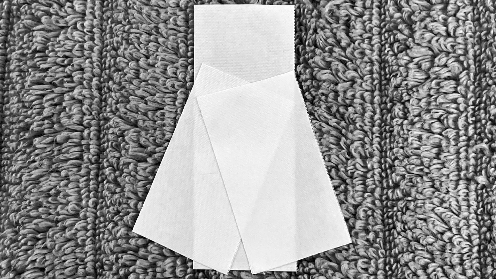 Main strip with supporting strips