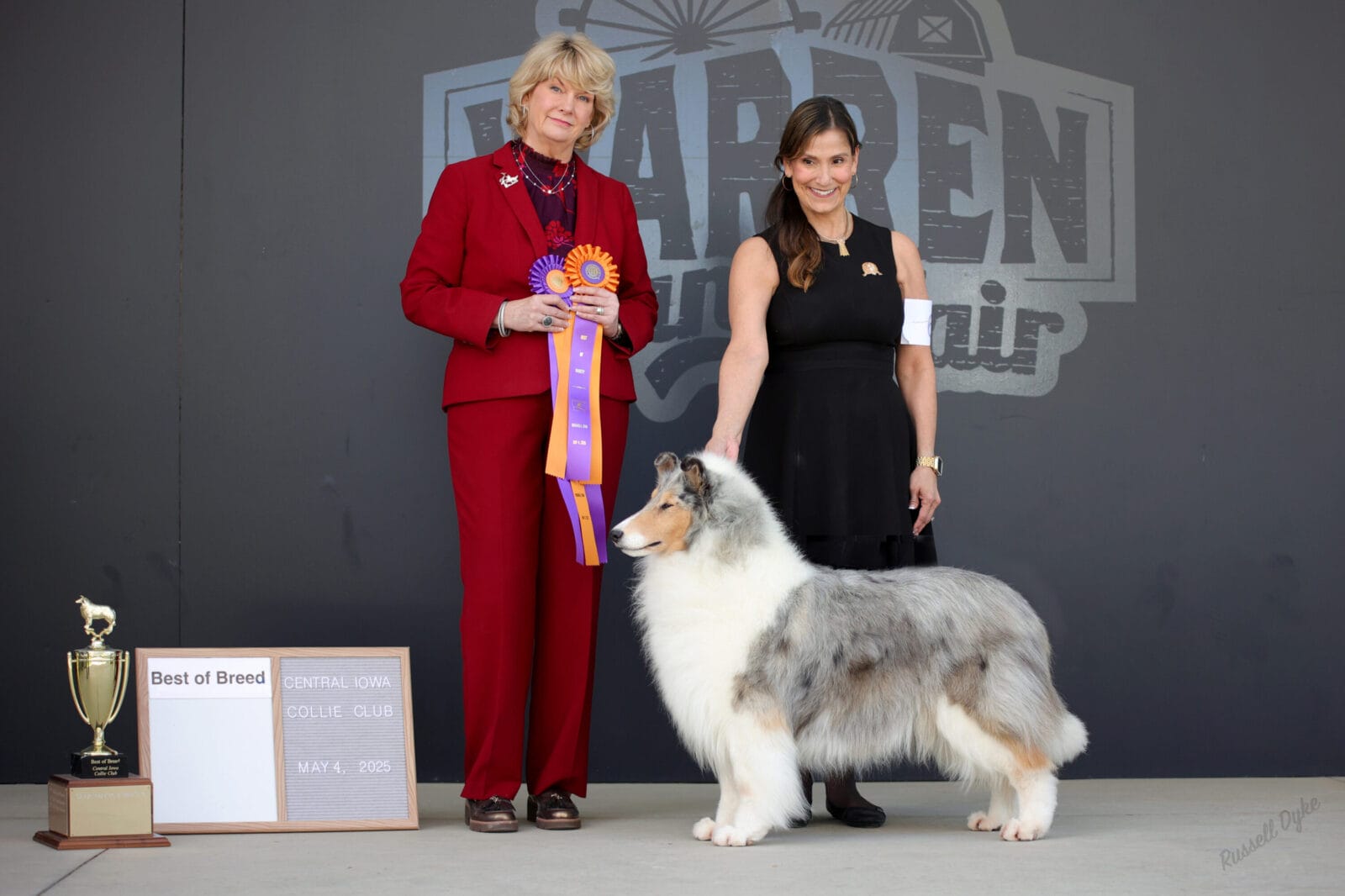 GCHB. Wyndlair Star Spangled - Best of Breed - Iowa - Judge Retha Cable