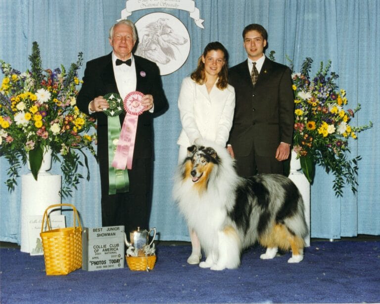 Ch. Wyndlair Blue Cherokee - Best Junior Handler