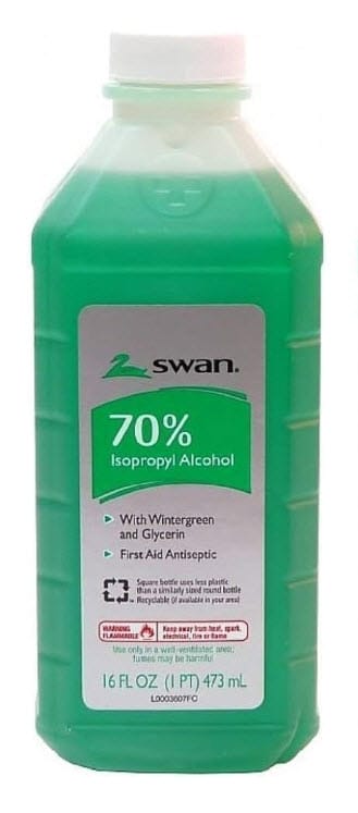 Swan Wintergreen Rubbing Alcohol
